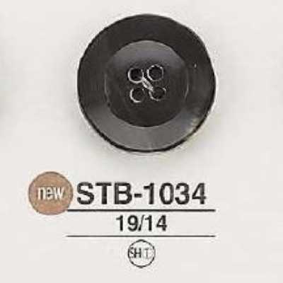 STB1034 高瀬貝製 表穴4つ穴ボタン
