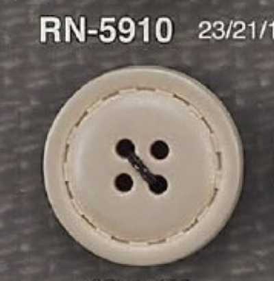 RN5910 ナイロン樹脂製 表穴4つ穴ボタン