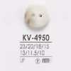 KV4950 ポリエステル樹脂製 表穴2つ穴ボタン