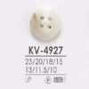KV4927 ポリエステル樹脂製 表穴4つ穴ボタン