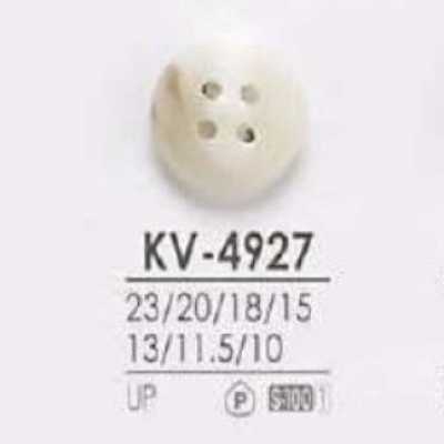 KV4927 ポリエステル樹脂製 表穴4つ穴ボタン