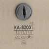 KA82001 ABS樹脂製 表穴2つ穴ボタン