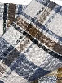 OM42269 TWIST LINEN ワッシャー仕上げ multi check[生地] 小原屋繊維 サブ画像