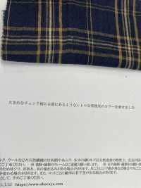 OM42309 40/1リネン強撚ワッシャー TARTAN[生地] 小原屋繊維 サブ画像