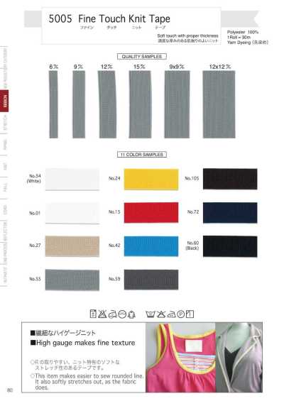 5005 Fine Touch Knit Tape