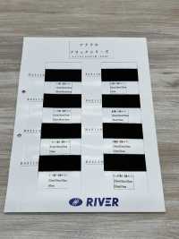 RA2113 アクリルブラックシリーズ バーバリー織り[リボン・テープ・コード] RIVER サブ画像