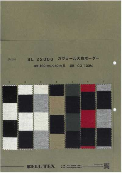 BL22000 カヴェール天竺ボーダー
