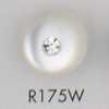 R175W ポリエステル樹脂製ボタン