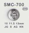 SMC-700 ABS スモールボタン 四つ穴