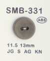 SMB-331 ABS スモールボタン 二つ穴