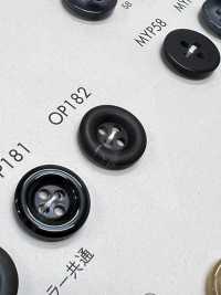 OP182 ポリエステル樹脂製 4つ穴ボタン 大阪プラスチック工業(DAIYA BUTTON) サブ画像