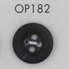 OP182 ポリエステル樹脂製 4つ穴ボタン