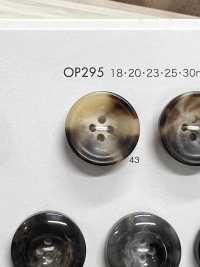 OP295 ポリエステル樹脂製 4つ穴ボタン 大阪プラスチック工業(DAIYA BUTTON) サブ画像