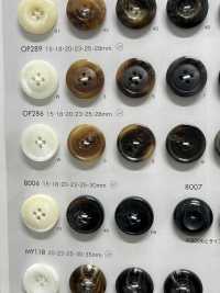 OP285 ポリエステル樹脂製 4つ穴ボタン 大阪プラスチック工業(DAIYA BUTTON) サブ画像