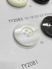 TY2083 ポリエステル樹脂製 4つ穴ボタン 大阪プラスチック工業(DAIYA BUTTON) サブ画像