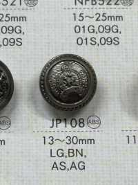 JP108 ABS樹脂製 メッキ釦[ボタン] サブ画像