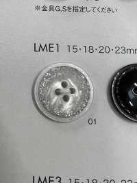 LME1 ポリエステル樹脂製 4つ穴ボタン 大阪プラスチック工業(DAIYA BUTTON) サブ画像