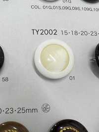 TY2002 ポリエステル樹脂製 ボタン 大阪プラスチック工業(DAIYA BUTTON) サブ画像