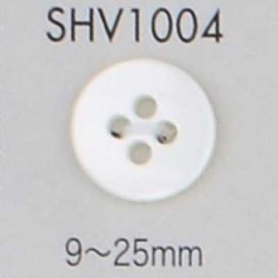 SHV1004 4つ穴 貝ボタン