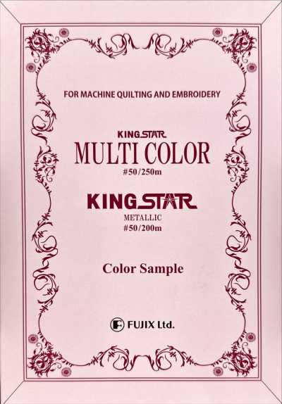 FUJIX-SAMPLE-27 キングスター マルチカラー・メタリック サンプル帳