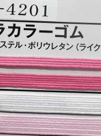 UR-4201 ライクラカラーゴム ユナイテッドリボン サブ画像