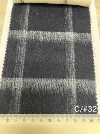 85352 Re WOOL シャンブレー シャギー チェック[生地] パリカ サブ画像