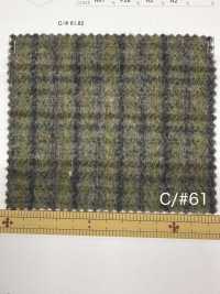 85352 Re WOOL シャンブレー シャギー チェック[生地] パリカ サブ画像