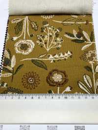 8025-1795-2 21Wコール天 刺繍花[生地] 北高 サブ画像