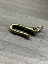 FISHING-HOOK-ZIPPER- 釣り針型ファスナー引手 上白石 サブ画像