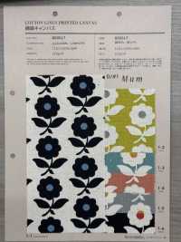 850517 SEVENBERRY® 綿麻キャンバス Mum[生地] VANCET サブ画像