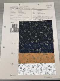 850534 SEVENBERRY® スケア 未晒コットン メランコリーフラワー ワイルドフラワー[生地] VANCET サブ画像
