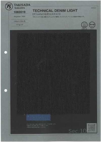 1083519 TECHNICAL DENIM LIGHT
