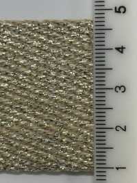 GLIT38CK ポリエステル ラメテープ 2.5mm厚 38mm巾[リボン・テープ・コード] サブ画像