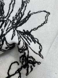 KCL524-D681 レーヨン 麻 キャンバス 刺繍[生地] 宇仁繊維(小紋工房) サブ画像