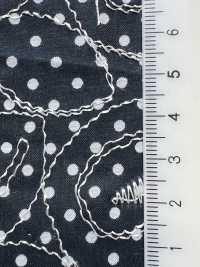 KPL600-DK2-54 60ローン プリント 刺繍[生地] 宇仁繊維(小紋工房) サブ画像