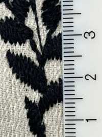 ON43699ID 綿麻デニムライク刺繍 4inch ハーベスト(インディゴ風)[生地] 小原屋繊維 サブ画像