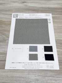 KKF4055-W-D1 中空 エアロツイル ストライプ 広巾[生地] 宇仁繊維(小紋工房) サブ画像