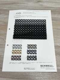 41696 クラシカルチェック シアーレース[生地] SUNWELL(サンウェル) サブ画像