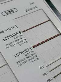 LCTY01(M)-B リネンカラーツイストヤーン 紐 0.8MM[リボン・テープ・コード] こるどん サブ画像