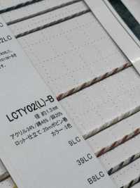LCTY02(L)-B リネンカラーツイストヤーン 紐 1.3MM[リボン・テープ・コード] こるどん サブ画像