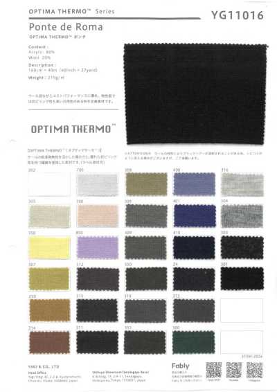 YG11016 OPTIMA THERMO ポンチ