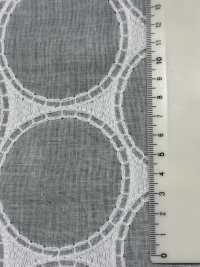 8026-875-1 ガーゼ刺繍 Circl[生地] 北高 サブ画像