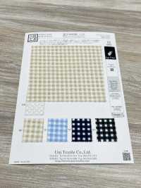 KCP808HRP-D711 綿 80 ローン ハンナリップルプリント[生地] 宇仁繊維(小紋工房) サブ画像