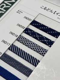 IND17 インディゴコード 8MM[リボン・テープ・コード] こるどん サブ画像