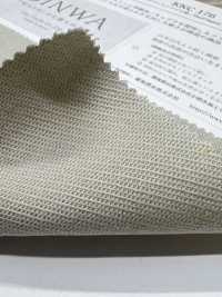 KKC176 和紙混 オーガニックコットン ツイル 染[生地] 宇仁繊維(小紋工房) サブ画像