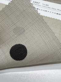 KKP1887-D95 麻調シャークスキン[生地] 宇仁繊維(小紋工房) サブ画像