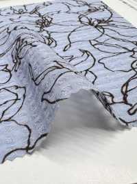 KKP1910-D47 50D シルクサッカー単色プリント[生地] 宇仁繊維(小紋工房) サブ画像