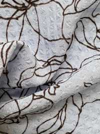 KKP1910-D47 50D シルクサッカー単色プリント[生地] 宇仁繊維(小紋工房) サブ画像