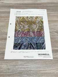 28109 60sローン ペイズリー柄プリント[生地] SUNWELL(サンウェル) サブ画像
