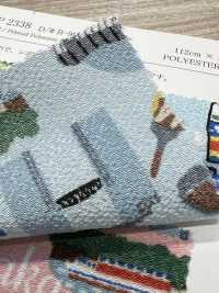 KKP2338-DB-99 二越 ちりめん®[生地] 宇仁繊維(小紋工房) サブ画像